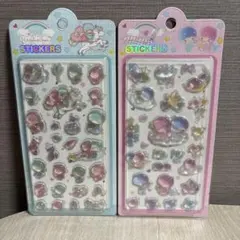 キキララ立体シール2枚セット　匿名配送　☆早い者勝ち☆