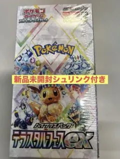 テラスタルフェス ex新品未開封シュリンク付き合計 1box