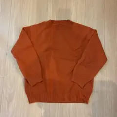 SHEIN Dazy XL オレンジ 長袖ニットセーター