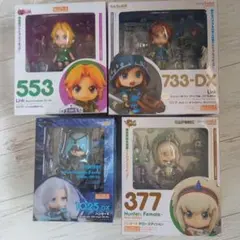 ゼルダ&モンハンねんどろいど4体セット