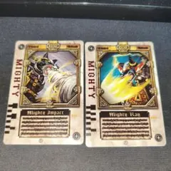 CSM風ラウズカード　マイティカード２枚　仮面ライダーブレイド　剣