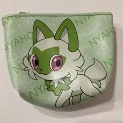 【中古】ニャオハ　ミニポーチ　ポケモン　小物入れ