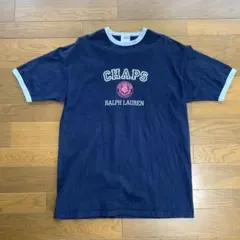 90s CHAPS Ralph Lauren リンガーTシャツ　アメリカ製