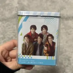嵐公式グッズ 缶ケース入り絆創膏