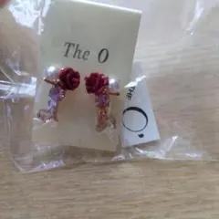The O バラとパールのイヤリング