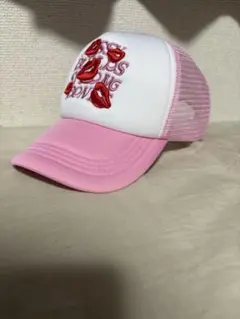 ラロパ メッシュキャップ ピンク