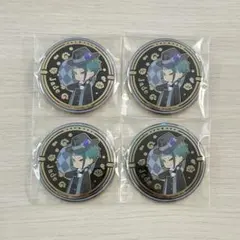 ジェイド・リーチ　レリーフメタル　缶バッジ　ツイステ