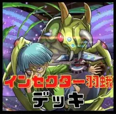 913【遊戯王】 インセクター羽蛾　デッキ　キャラ　ゲートボール　多数 即構築可