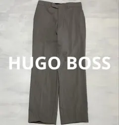 極美品 高級感　HUGO BOSS Tuck Slacks Super100のサムネイル