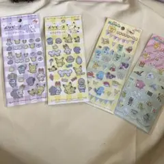 ポケモン プチプチシールセット 全4種類