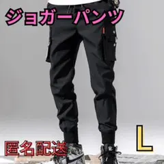 【ぷい様専用】ジョガーパンツ ワークパンツ ミリタリー 黒ブラックL メンズ