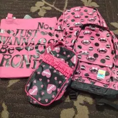 EARTH MAGIC リュックサック2個シューズバック、RONiトートバッグ