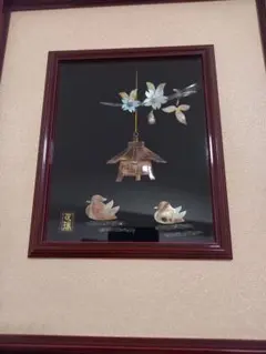 七福神 扇子と盃のアート作品　壁掛け 七福神 扇子と盃のアート作品 壁掛け - メルカリ