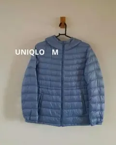 UNIQLO ライトブルーダウンジャケット M