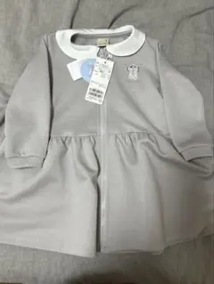 petit main フード付きアウター 【バレエ】前あき衿ワンピース　90cm