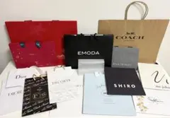 ブランドショップ袋　まとめ売り　15枚セットのサムネイル