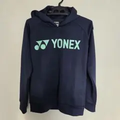新品　ヨネックス YONEX スウェットパーカー SSサイズ　ネイビーブルー