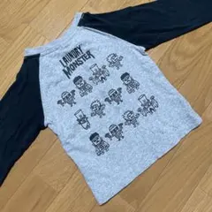 laundry ラグランTシャツ　ロンT 長袖　ハロウィン　ハロウィーン