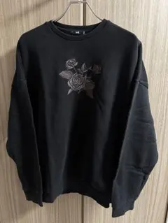 【HARE】 薔薇刺繍スウェット