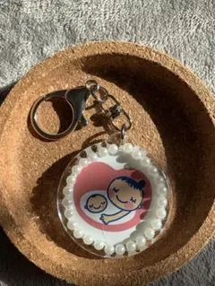 マタニティマーク キーホルダー 2個セットハンドメイド