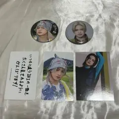 INI 松田迅　缶バッチ　トレカ