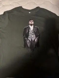 プリントデザインTシャツ ブラック