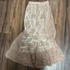 本日限定値下げ‼️ロングスカート　レース