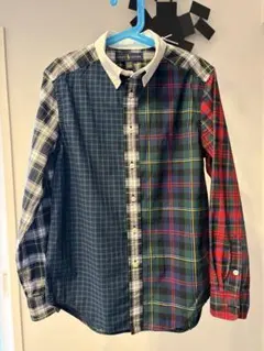 LAUREN マルチカラー チェックシャツ