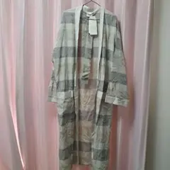 新品タグ付き 定価18000円 GRIGIOPERLA メンズ ロングガウン