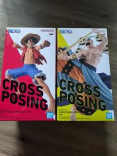 ワンピース CROSS POSING ルフィ エネル フィギュア