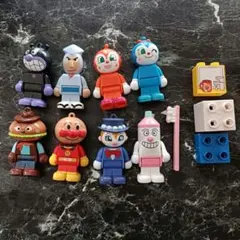 アンパンマン　ブロックラボ　セット　ハミガキマン　レア