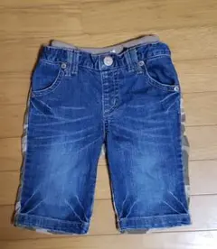 デニムハーフパンツ★120