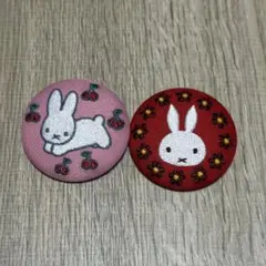Dickbruna Miffy ピンバッジ 2個セット