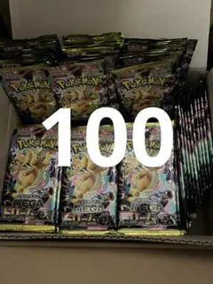 ポケモンカードゲーム　megaドリームex 100パック　未開封　サーチ済み