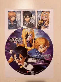 みんパチ スロサミ 2026 SAOキリト ステッカー・うちわ