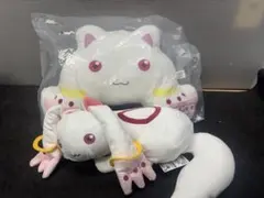 魔法少女まどか☆マギカ キュゥべえ ぬいぐるみ クッション 2点セット