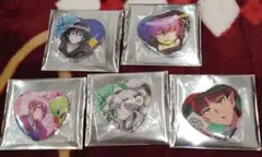 魔入りました入間くん　ハート型缶バッジ５個