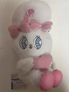 エスターバニー フリルリボン BIGぬいぐるみ ホワイト