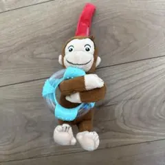 おさるのジョージ ラトル付きぬいぐるみ