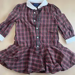 Ralph Lauren チェック柄ワンピース 24M