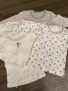 長袖シャツ80 4枚セット