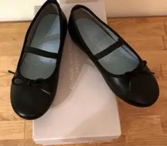 UNITED ARROWS green label バレエシューズ ブラック黒