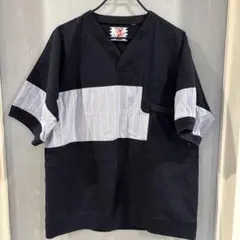 サノバチーズ cool max patchwork Tee シアサッカー ￼のサムネイル