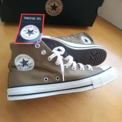 コンバース ハイカットスニーカー26㎝ オリーブ