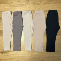 ストレッチパンツ&レギンス 10分丈 90cm 保育園着 まとめ売り