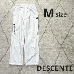 DESCENTE デサント　トレーニングパンツ　M ホワイト　ネイビー　M