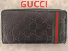 未使用保管品✨ GUCCI 長財布 インターロッキング シェリーライン ロゴ