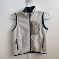 mont-bell キッズ フリースベスト 120