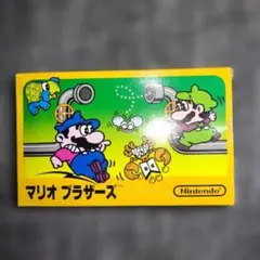 マリオブラザーズ【初期パッケージ版】ファミコン 説明書・袋・箱耳