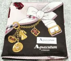 新品未使用　Aquascutum ハンカチ　50×50